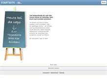 Tablet Screenshot of dacapo-badnauheim.com